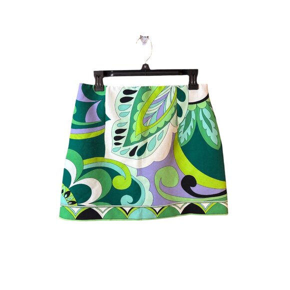 Zara Green and Purple Patterned Camisole - Picture 3 of 3